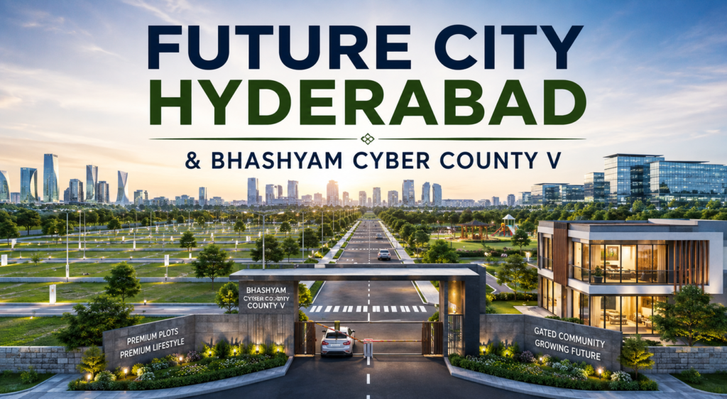 Future City Hyderabad: Why Bhashyam Cyber County V Is Worth Exploring in 2026 Future City Hyderabad and Bhashyam Cyber County V premium plotted development