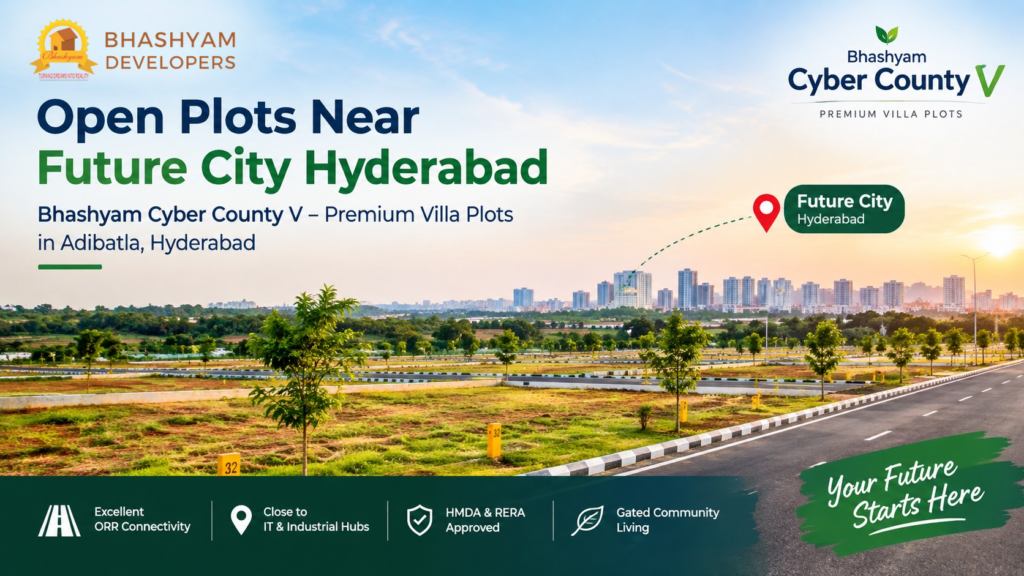 Open plots near Future City Hyderabad 2026