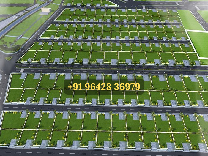 Gated community villa plots in Hyderabad at Bhashyam Cyber County V, Adibatla.